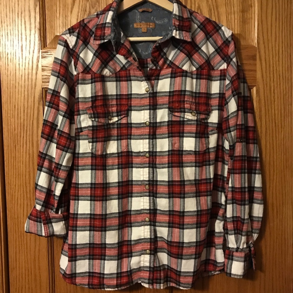 Women’s Jach’s Girlfriend Bea Flannel Size Large